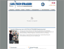 Tablet Screenshot of lugitsch-strasser.at